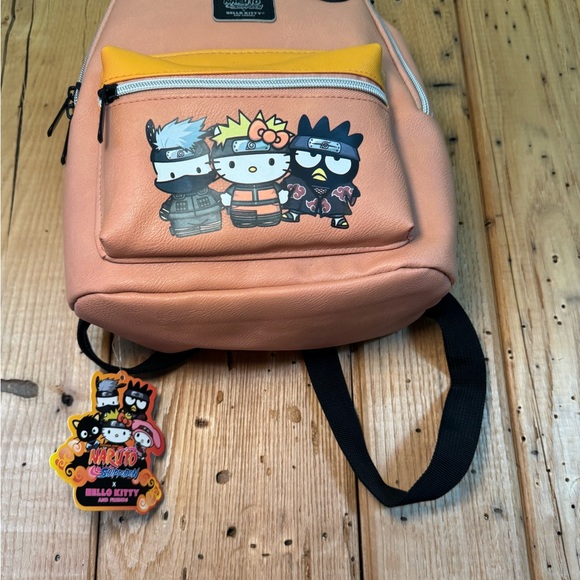 Sanrio Hello Kitty x Naruto Shippuden Women’s Mini Backpack Limited Edition - Picture 9 of 15